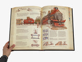Steam engines and transport illustrated spread